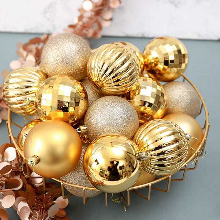 Christmas 34 Ball Set 4cm Ornaments | Xmas Holiday Decor