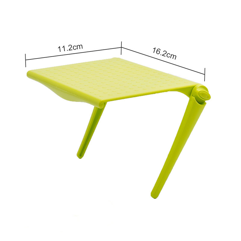 Computer Screen Storage Rack Clip - Monitor Side Shelf Organizer