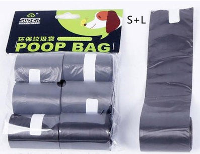 Foldable Travel Pooper Scooper - Portable Dog Poop Scoop with Degradable Bags