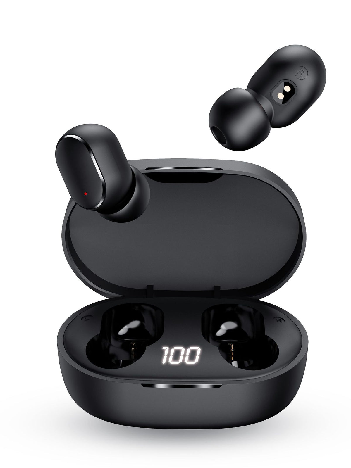 M3 TWS Bluetooth Earbuds - Wireless Headset with Deep Bass & Charging Case