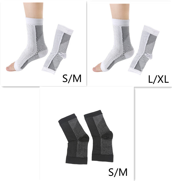 Invisible Heel Compression Socks - Plantar Support Ankle Sleeves