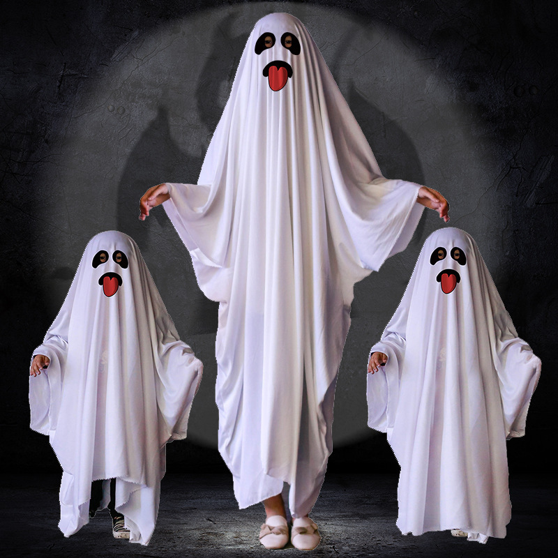Kids' White Ghost Halloween Costume