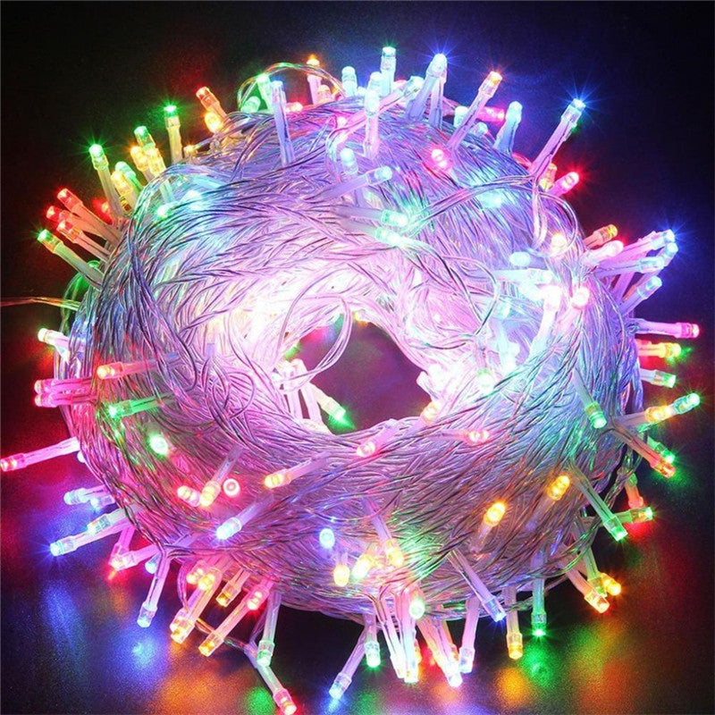 Christmas Decoration Lights Decorating the House | Xmas Holiday Decor