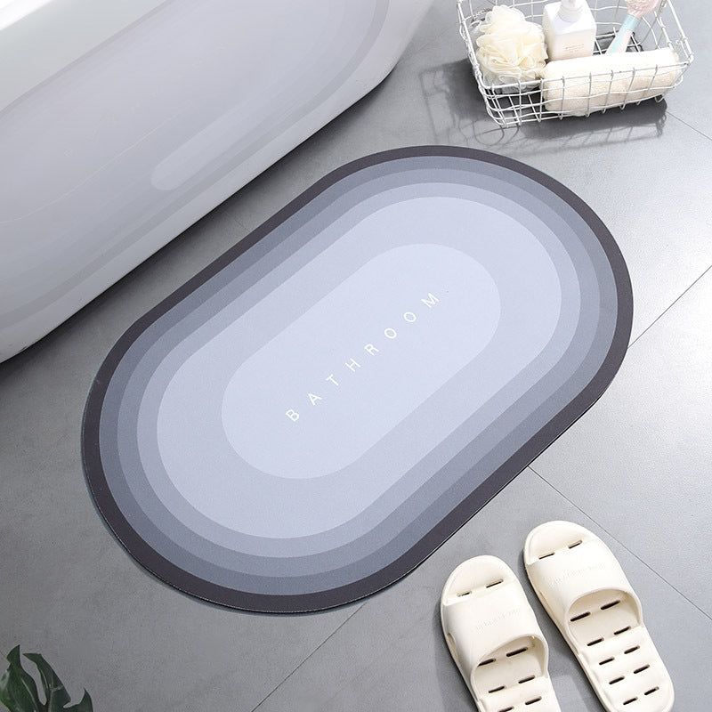 Super Absorbent Quick-Dry Bath Mat - Non-Slip Shower Rug