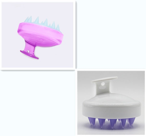 Silicone Shampoo Brush Massage Scalp Hair