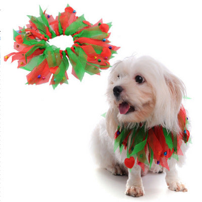 Christmas Pet Hat Bib | Holiday Gift