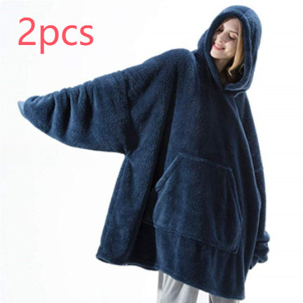 Hoodie Sweatshirt with Big Pocket Tops Sweater Comfortable Loose