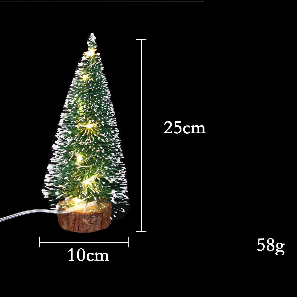 Christmas Decorations LED Lights Mini Tree | Xmas Holiday Decor