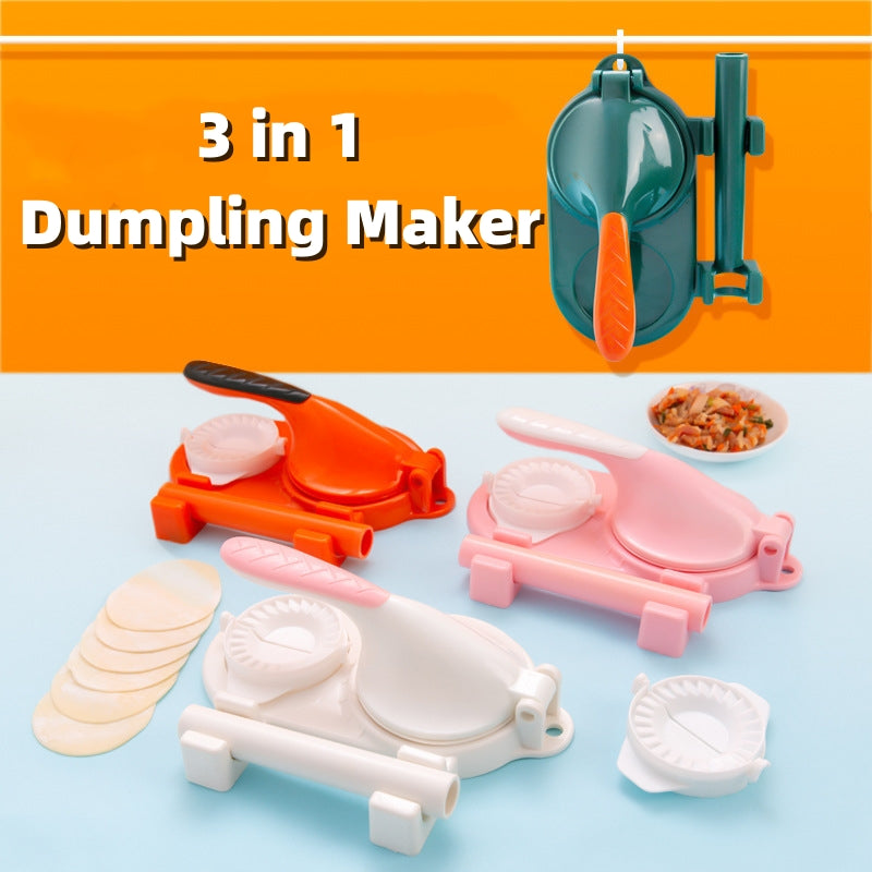 3-in-1 Portable Dumpling Maker - Handmade Dumpling Mold