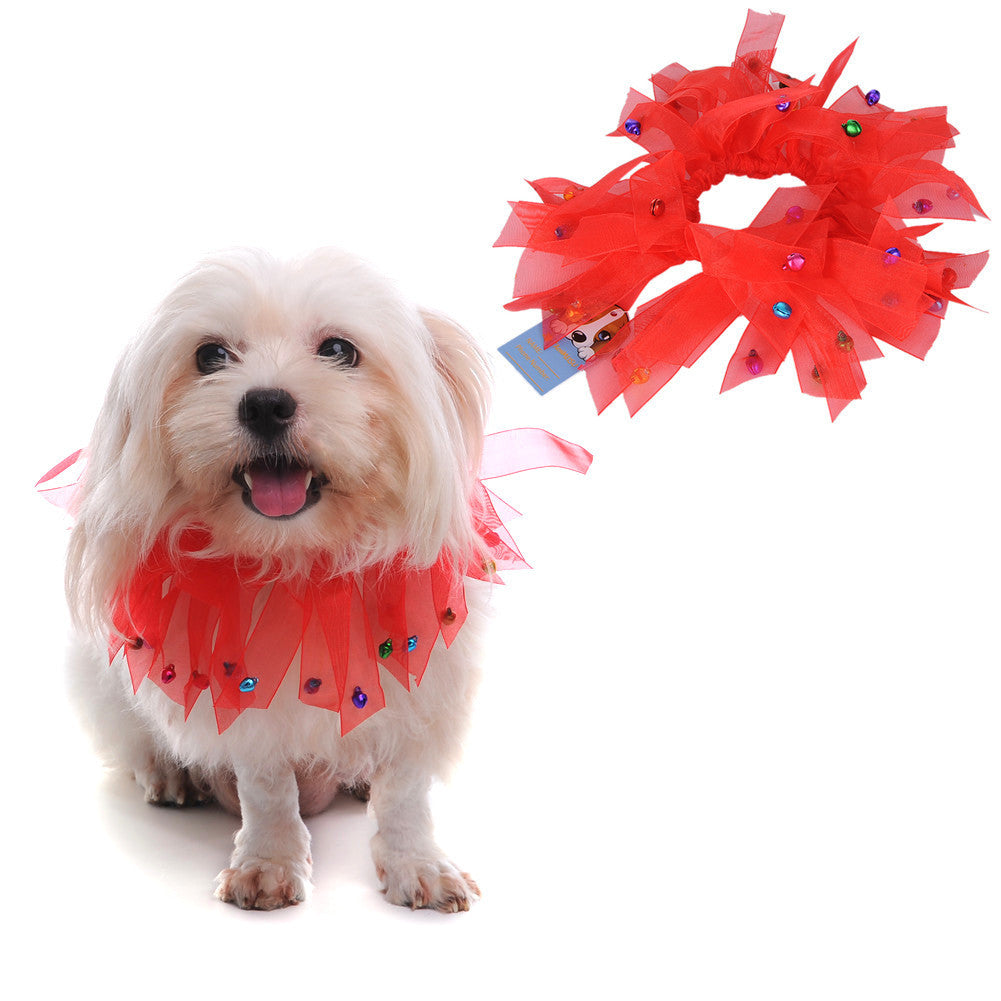 Christmas Pet Hat Bib | Holiday Gift