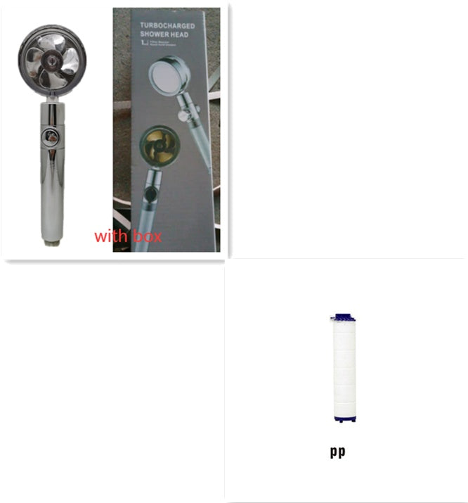 360° Rotating Water Saving Shower Head - High Pressure Rain Spray Nozzle