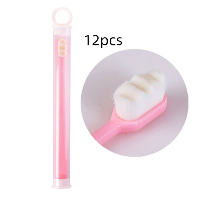 Ultra-Fine Super Soft Bristle Toothbrush - Gentle Gum Care