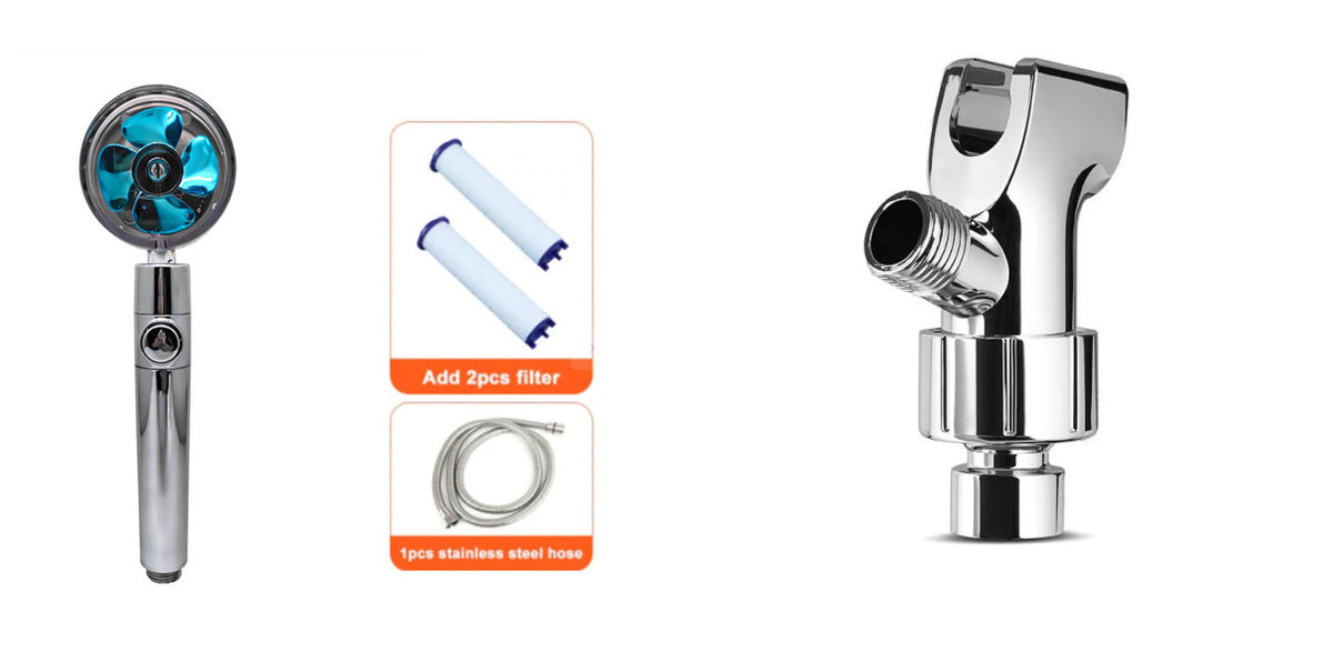 360° Rotating Water Saving Shower Head - High Pressure Rain Spray Nozzle