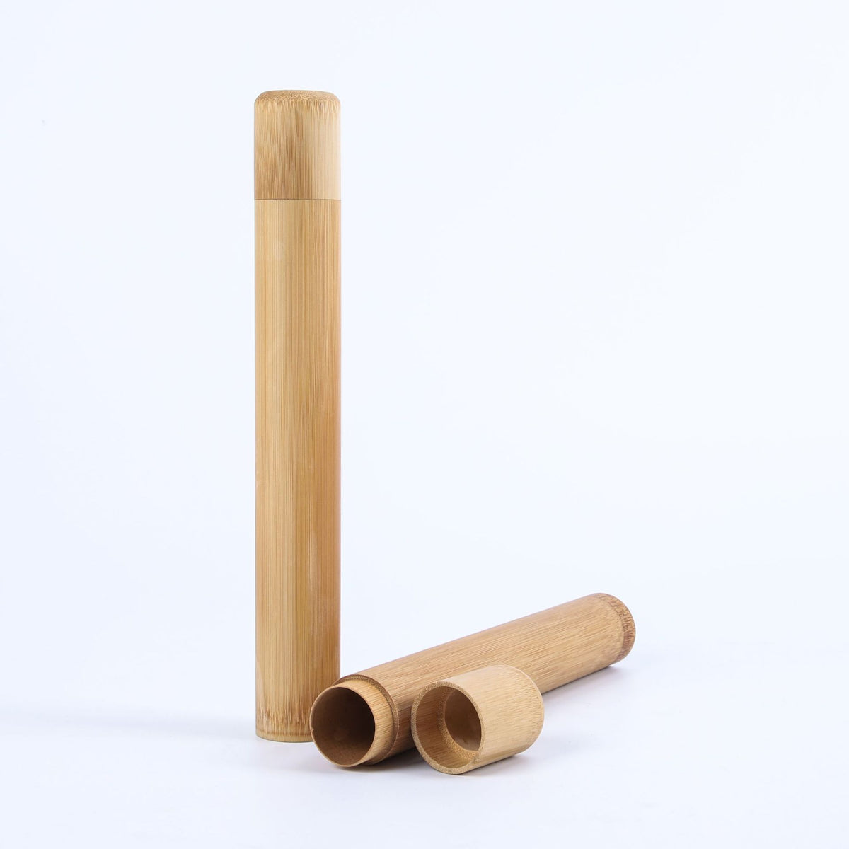 Bamboo Toothbrush Set - Eco-Friendly Wooden Toothbrushes