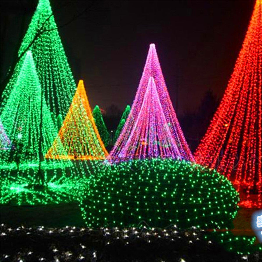 Christmas Decoration Lights Decorating the House | Xmas Holiday Decor