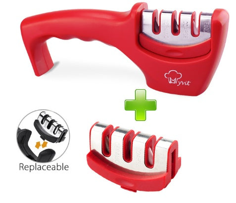 Manual Kitchen Knife Sharpener