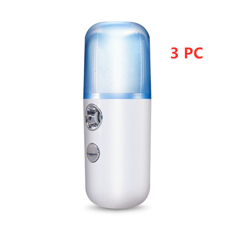 Portable Rechargeable Nano Face Mist Sprayer - Hydration Facial Steamer