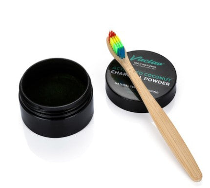 Charcoal Teeth Whitening Powder Activated Coconut Oral Hygiene