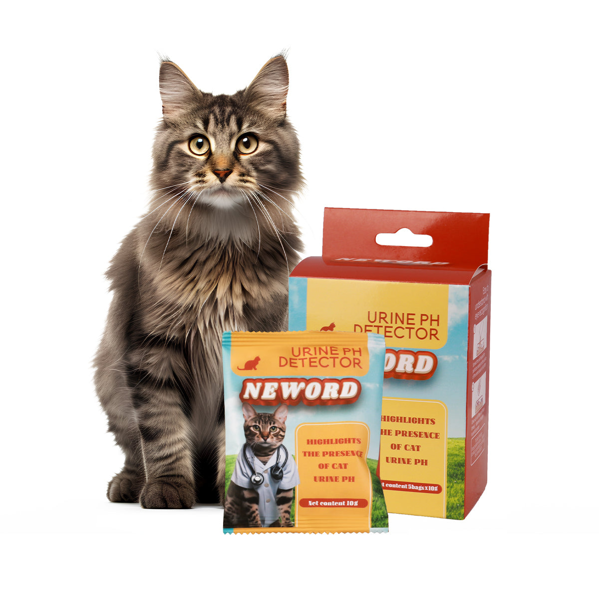 Cat Litter Health Check Granules - Colour-Changing Urine Indicator (5-Pack)