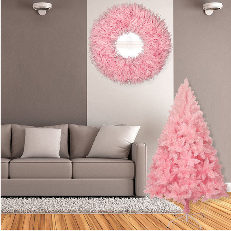Pink Gradient Christmas Tree - Pointed Tabletop Xmas Tree Holiday Decor