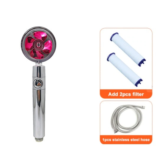 360° Rotating Water Saving Shower Head - High Pressure Rain Spray Nozzle
