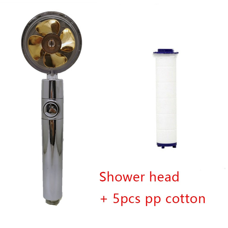 360° Rotating Water Saving Shower Head - High Pressure Rain Spray Nozzle