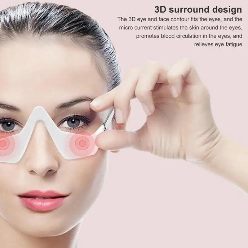 3D Micro-Current Eye Beauty Instrument - Anti-Wrinkle Eye Massager