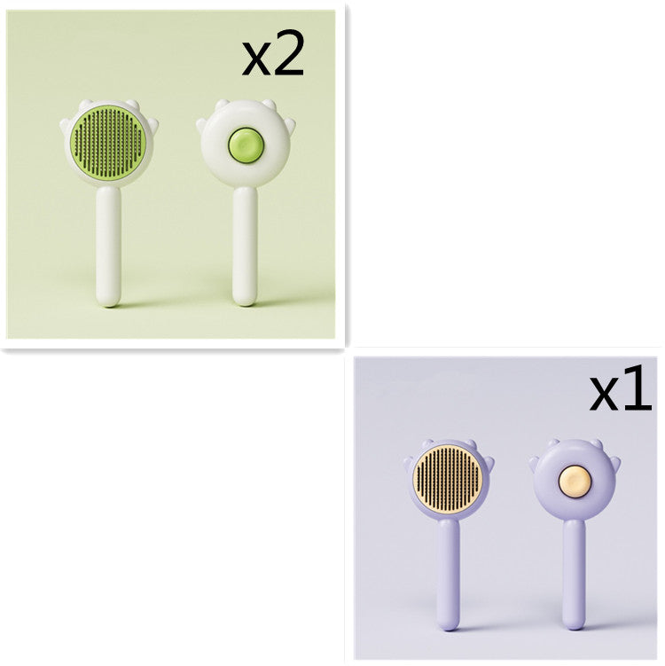Magic Cat Massage Comb - Pet Hair Removal Brush & Scratcher for Cats and Dogs