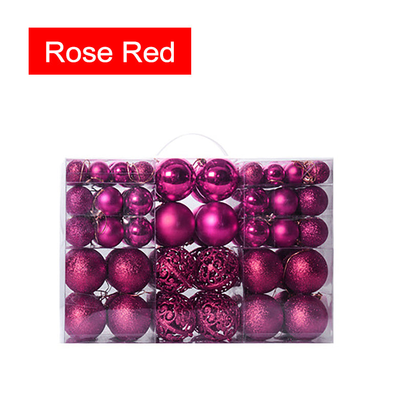 Christmas Matte Decorative Ball | Xmas Holiday Decor