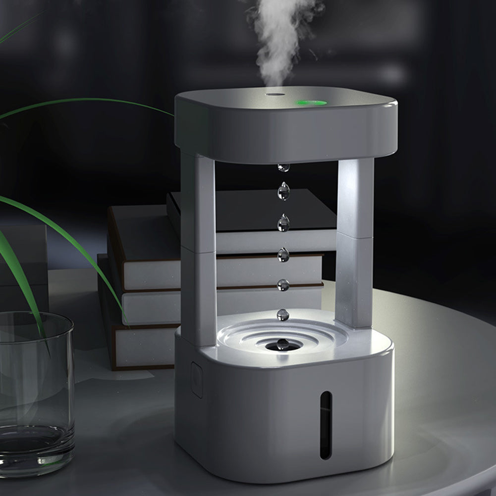Anti-Gravity Water Drop Humidifier - 580 ml