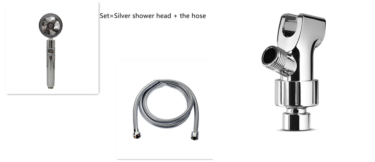 360° Rotating Water Saving Shower Head - High Pressure Rain Spray Nozzle
