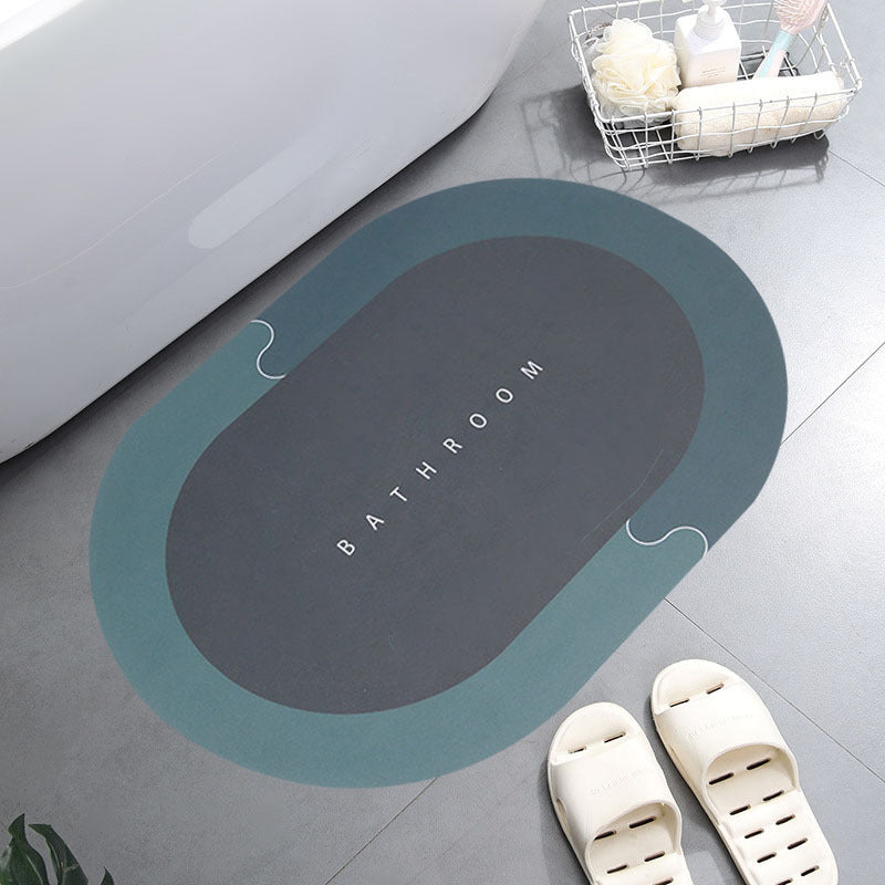 Super Absorbent Quick-Dry Bath Mat - Non-Slip Shower Rug