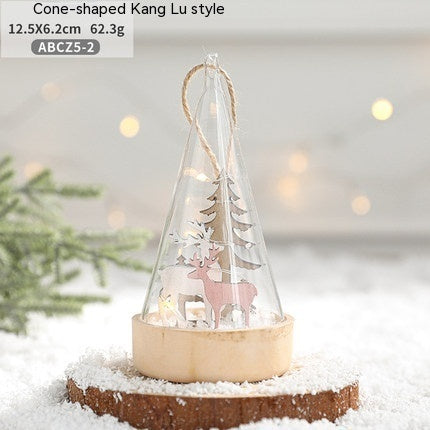 Christmas Decoration Reindeer Small Night Lamp | Xmas Holiday Decor