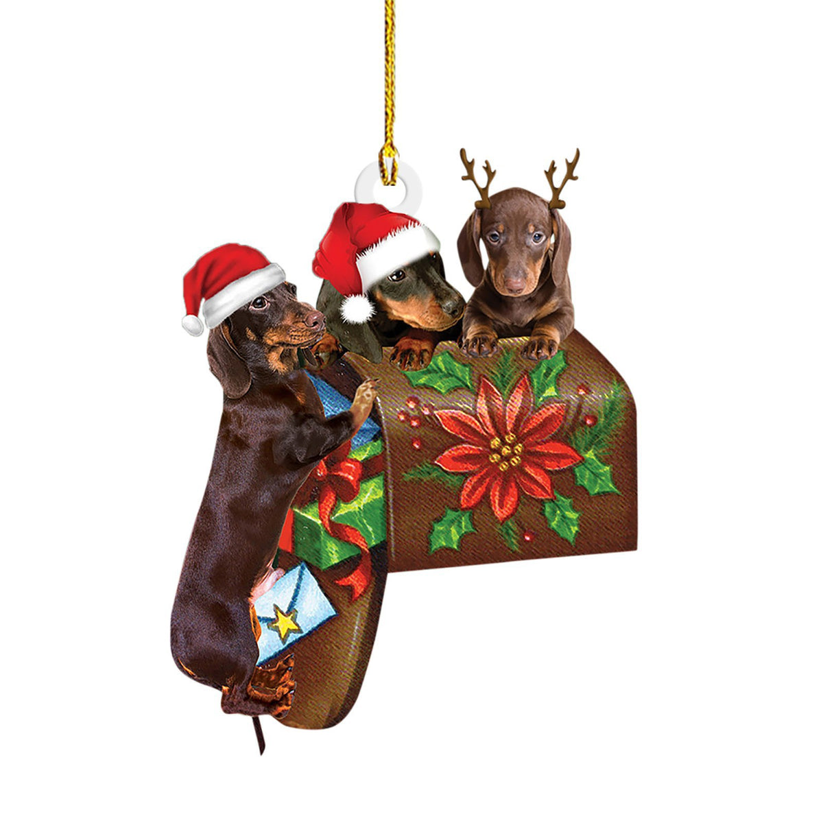 Christmas Sausage Dog Decorations Home | Holiday Gift