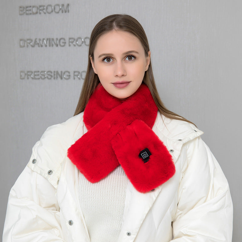 Heating Scarf USB Electric Heated Neck Wrap Pad Pain Relief