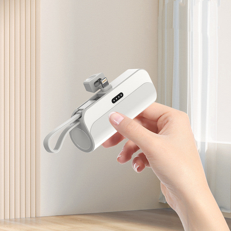 Mini Capsule Wireless Power Bank - Pocket Portable Phone Charger