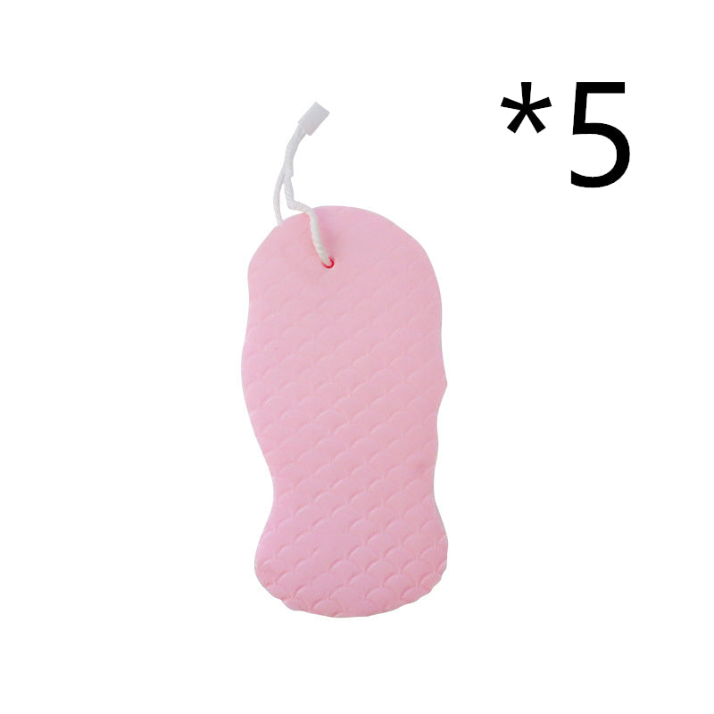 3D Fish Scale Body Scrub Sponge - Exfoliating Bath Sponge
