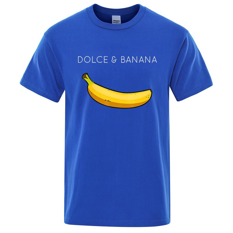 Dolce Banana Fashion Print Men T-Shirts