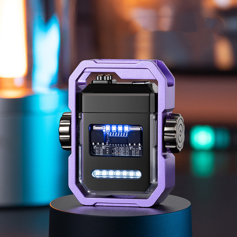Double Arc Pulse Lighter - Windproof Outdoor Plasma Lighter