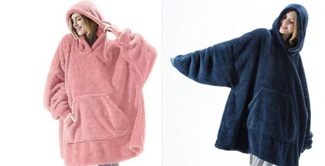 Hoodie Sweatshirt with Big Pocket Tops Sweater Comfortable Loose