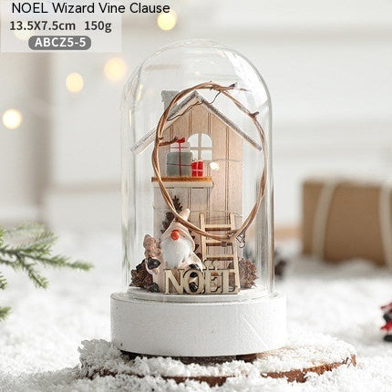 Christmas Decoration Reindeer Small Night Lamp | Xmas Holiday Decor
