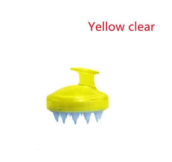 Silicone Shampoo Brush Massage Scalp Hair
