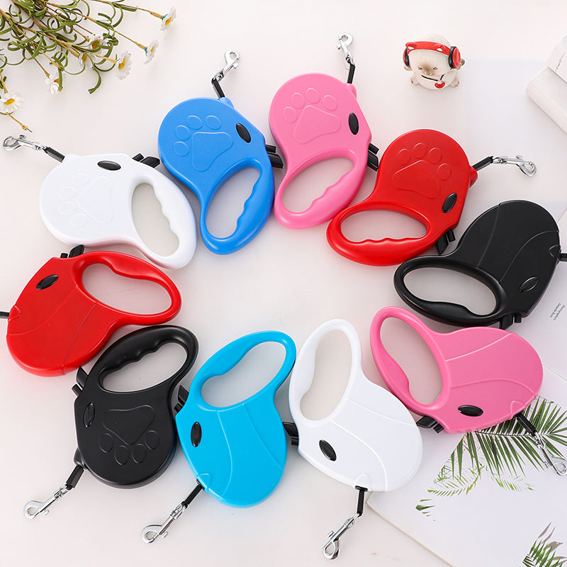 Automatic Retractable Dog Leash - Tangle-Free Telescopic Pet Lead