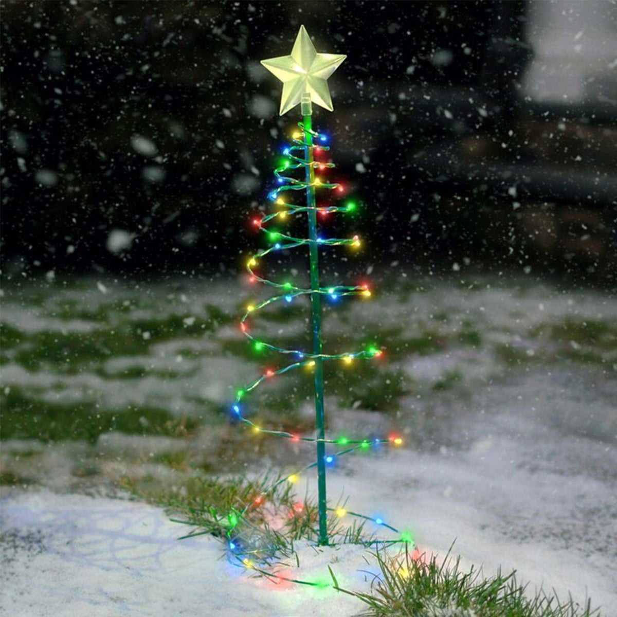 Christmas Tree Decoration Outdoor Courtyard Lighting | Xmas Holiday Decor