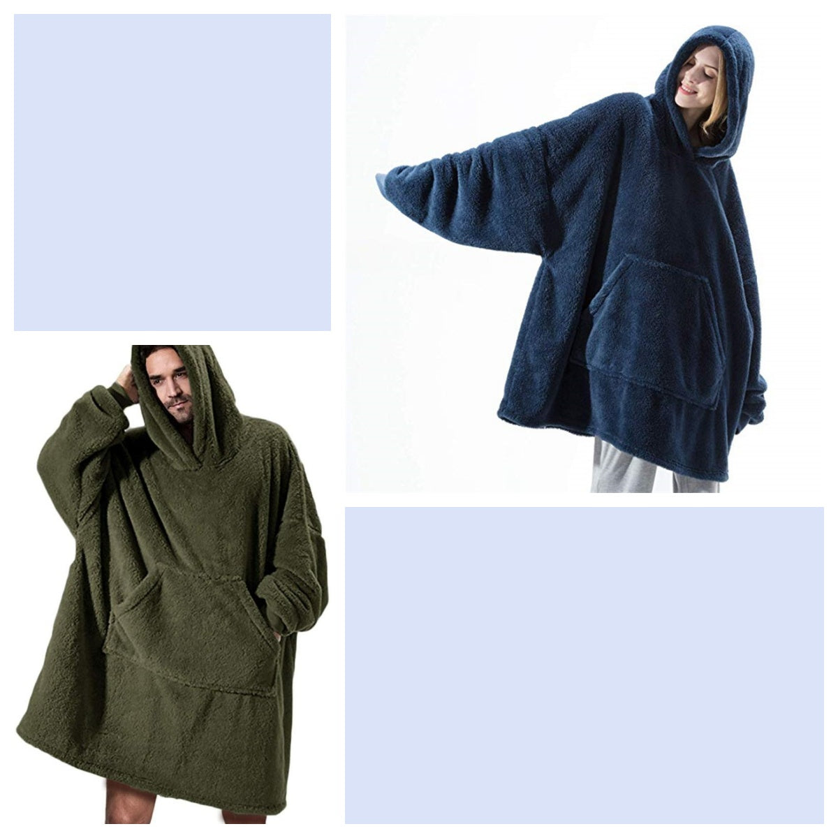 Hoodie Sweatshirt with Big Pocket Tops Sweater Comfortable Loose