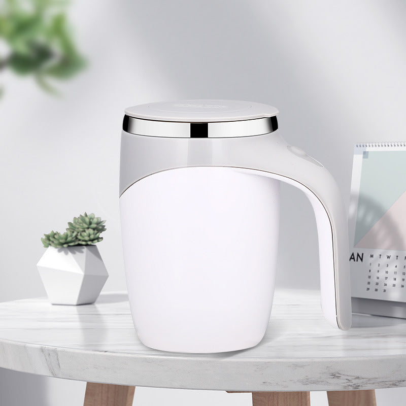 Automatic Self-Stirring Stainless Steel Mug