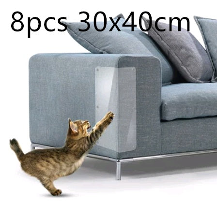 Cat Scratch Furniture Protector Pads - Anti-Scratch Sofa Guard Tape (Multi-Pack)