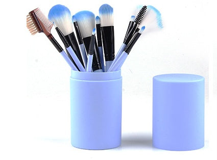 12pcs Makeup Brush Set Blush Eyeshadow Eyelash Highlighter
