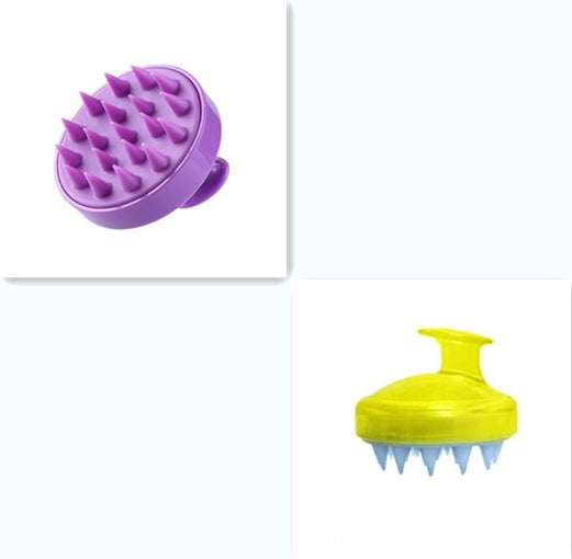 Silicone Shampoo Brush Massage Scalp Hair