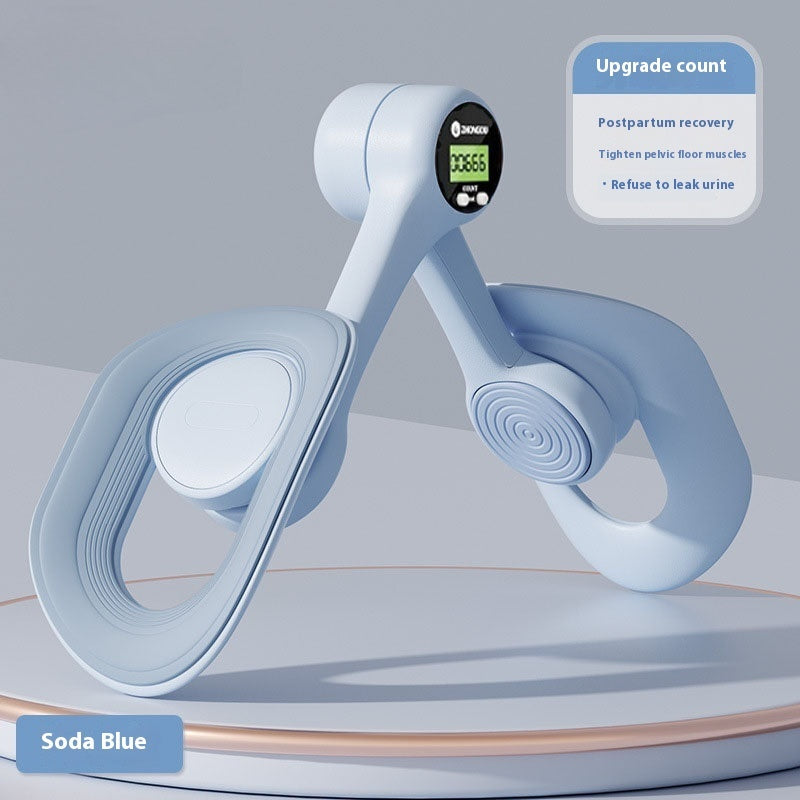 Ergonomic Thigh Master Trainer with Counter - Inner Thigh & Pelvic Floor Exerciser